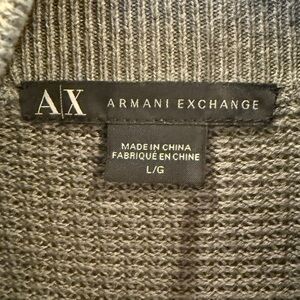 Armani Exchange Gray Sweater